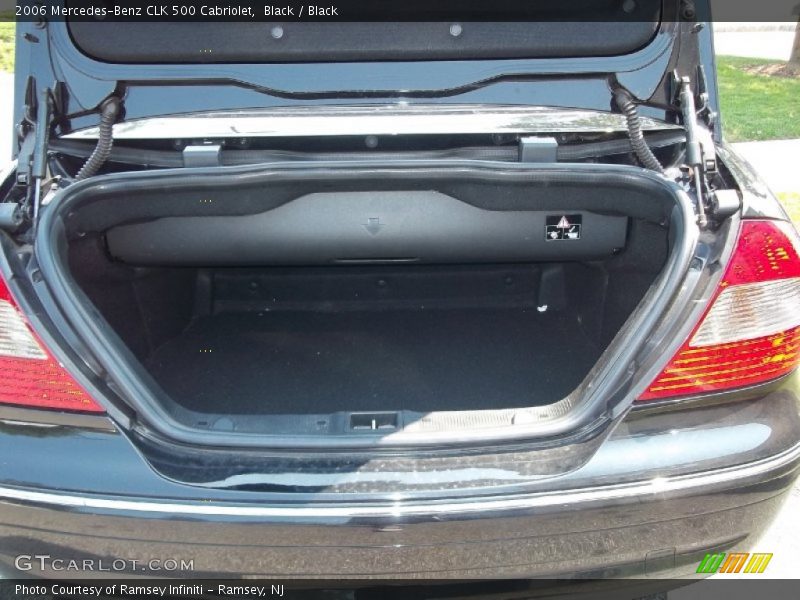 Black / Black 2006 Mercedes-Benz CLK 500 Cabriolet