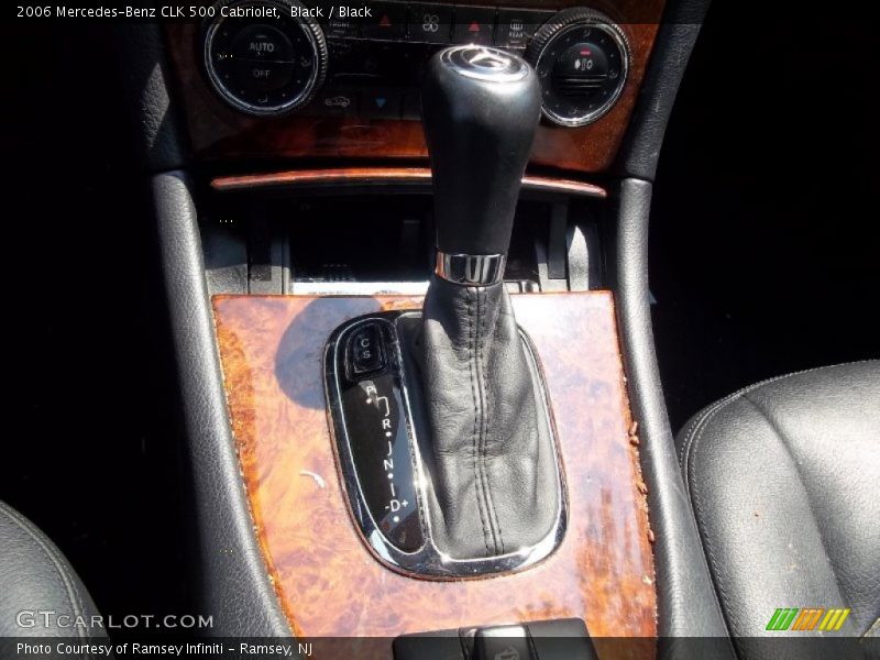 Black / Black 2006 Mercedes-Benz CLK 500 Cabriolet