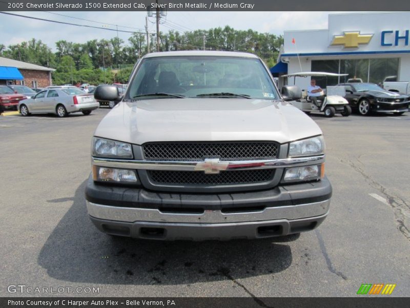 Silver Birch Metallic / Medium Gray 2005 Chevrolet Silverado 1500 Extended Cab