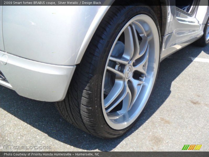 Silver Metallic / Design Black 2009 Smart fortwo BRABUS coupe