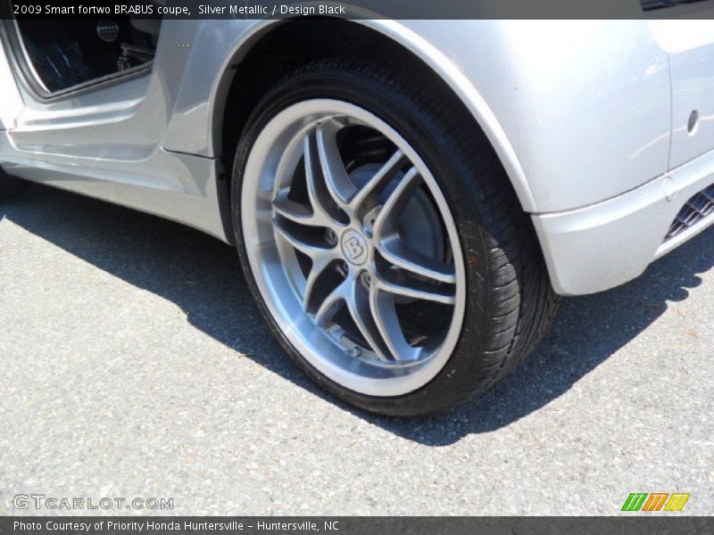 Silver Metallic / Design Black 2009 Smart fortwo BRABUS coupe