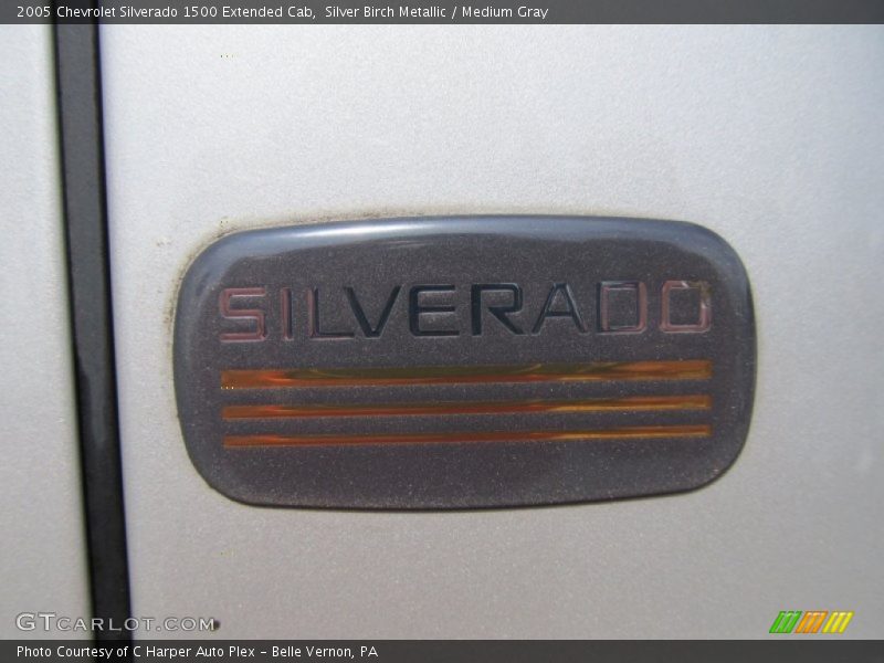 Silver Birch Metallic / Medium Gray 2005 Chevrolet Silverado 1500 Extended Cab