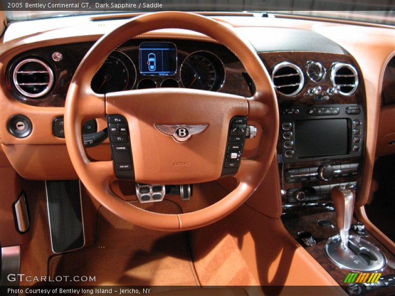 Dark Sapphire / Saddle 2005 Bentley Continental GT