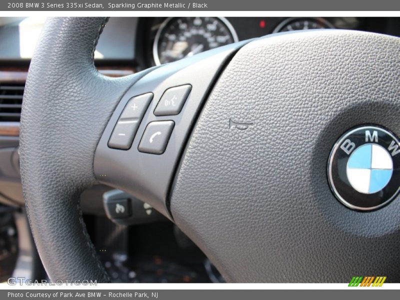 Sparkling Graphite Metallic / Black 2008 BMW 3 Series 335xi Sedan