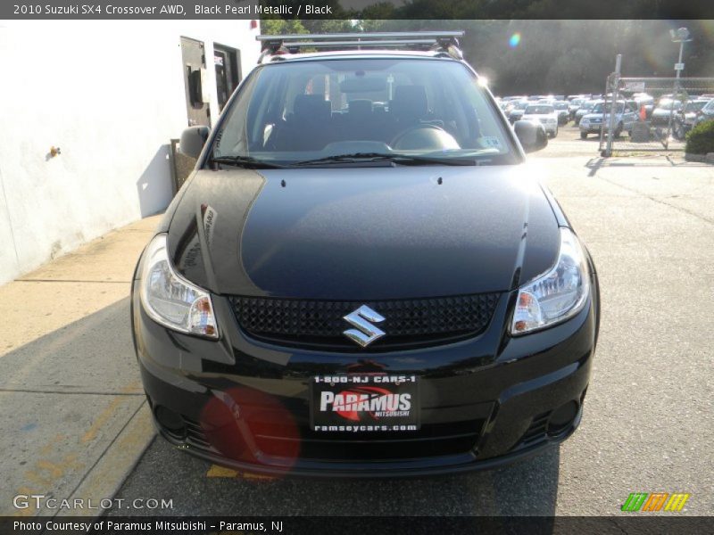Black Pearl Metallic / Black 2010 Suzuki SX4 Crossover AWD