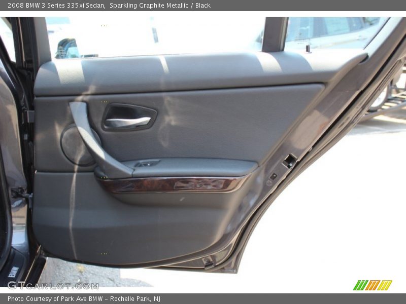 Sparkling Graphite Metallic / Black 2008 BMW 3 Series 335xi Sedan