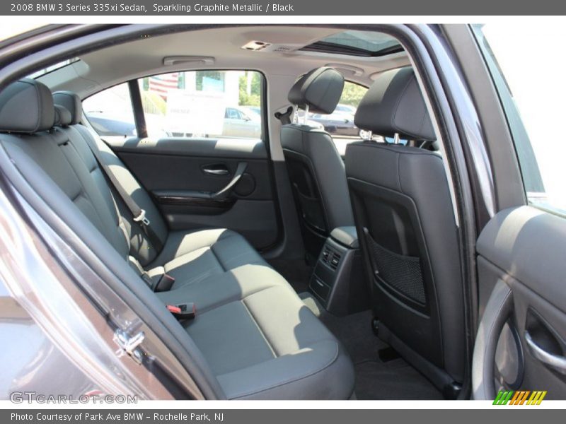 Sparkling Graphite Metallic / Black 2008 BMW 3 Series 335xi Sedan