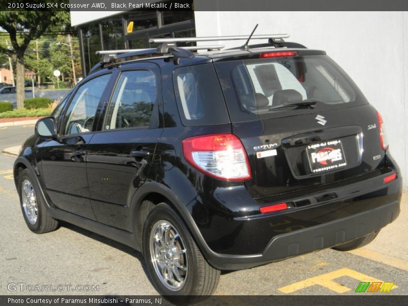 Black Pearl Metallic / Black 2010 Suzuki SX4 Crossover AWD