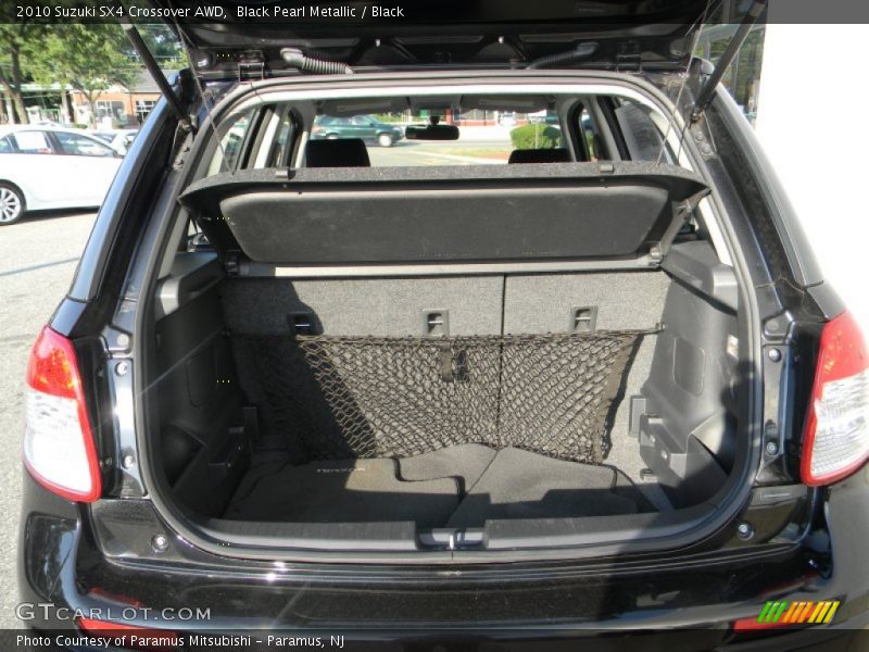 Black Pearl Metallic / Black 2010 Suzuki SX4 Crossover AWD