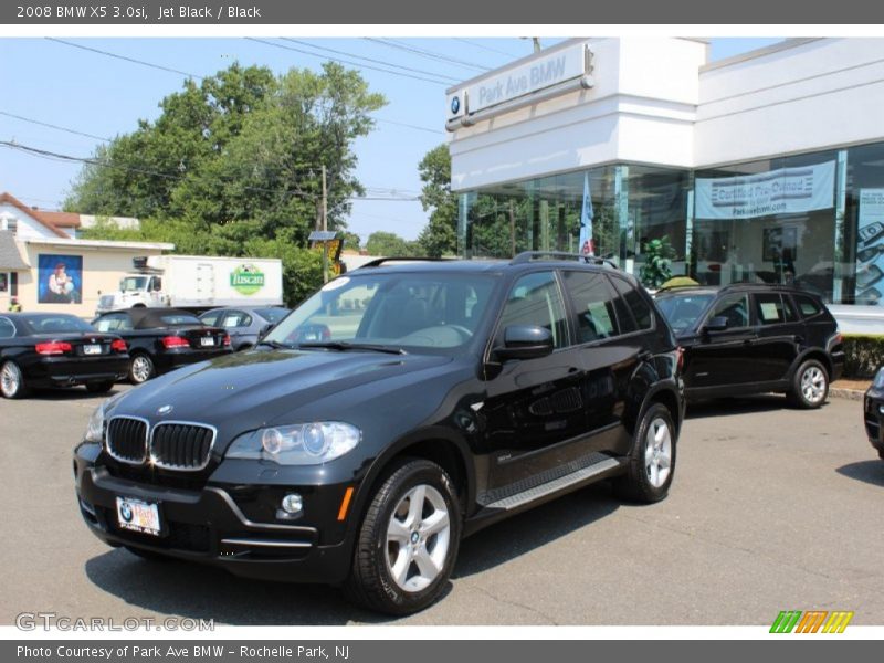 Jet Black / Black 2008 BMW X5 3.0si