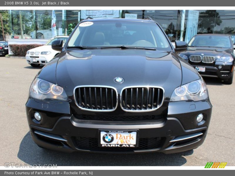 Jet Black / Black 2008 BMW X5 3.0si