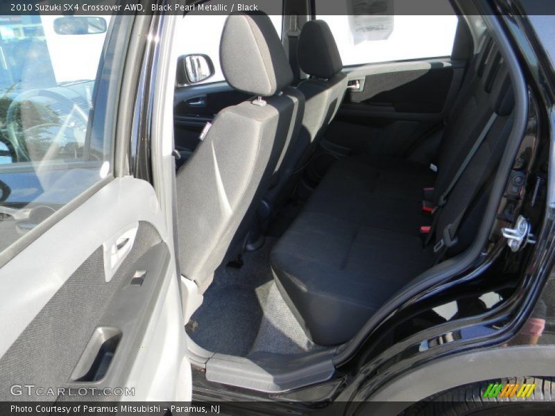 Black Pearl Metallic / Black 2010 Suzuki SX4 Crossover AWD