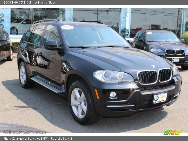 Jet Black / Black 2008 BMW X5 3.0si