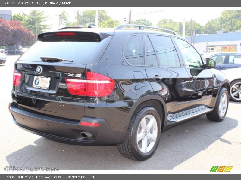 Jet Black / Black 2008 BMW X5 3.0si