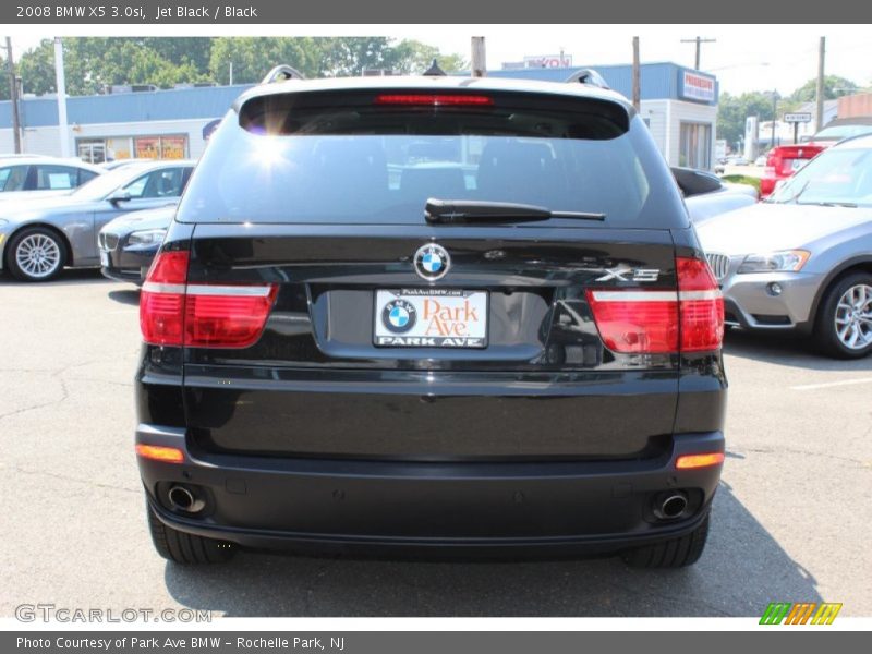 Jet Black / Black 2008 BMW X5 3.0si