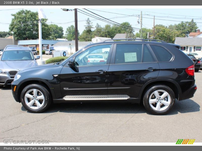 Jet Black / Black 2008 BMW X5 3.0si
