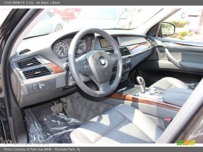 Jet Black / Black 2008 BMW X5 3.0si