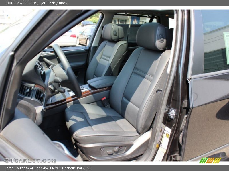 Jet Black / Black 2008 BMW X5 3.0si