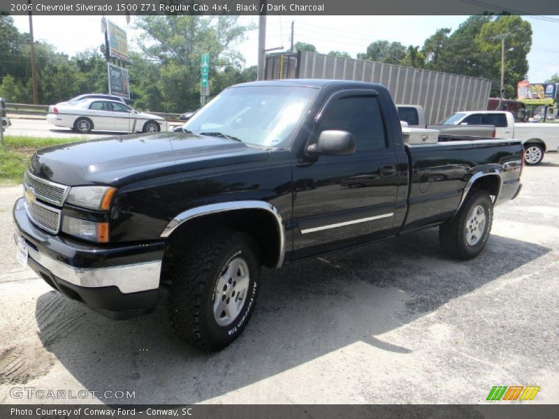 Black / Dark Charcoal 2006 Chevrolet Silverado 1500 Z71 Regular Cab 4x4