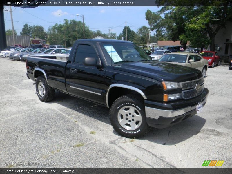Black / Dark Charcoal 2006 Chevrolet Silverado 1500 Z71 Regular Cab 4x4