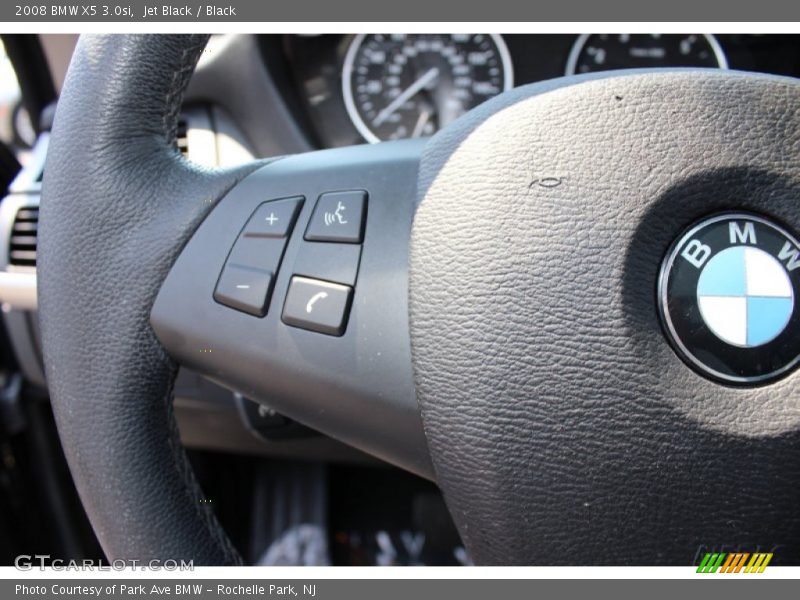 Jet Black / Black 2008 BMW X5 3.0si