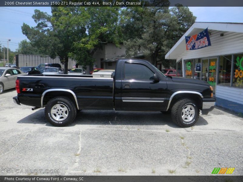 Black / Dark Charcoal 2006 Chevrolet Silverado 1500 Z71 Regular Cab 4x4