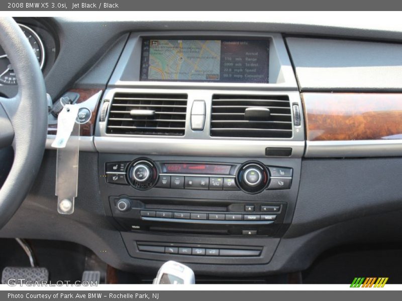 Jet Black / Black 2008 BMW X5 3.0si