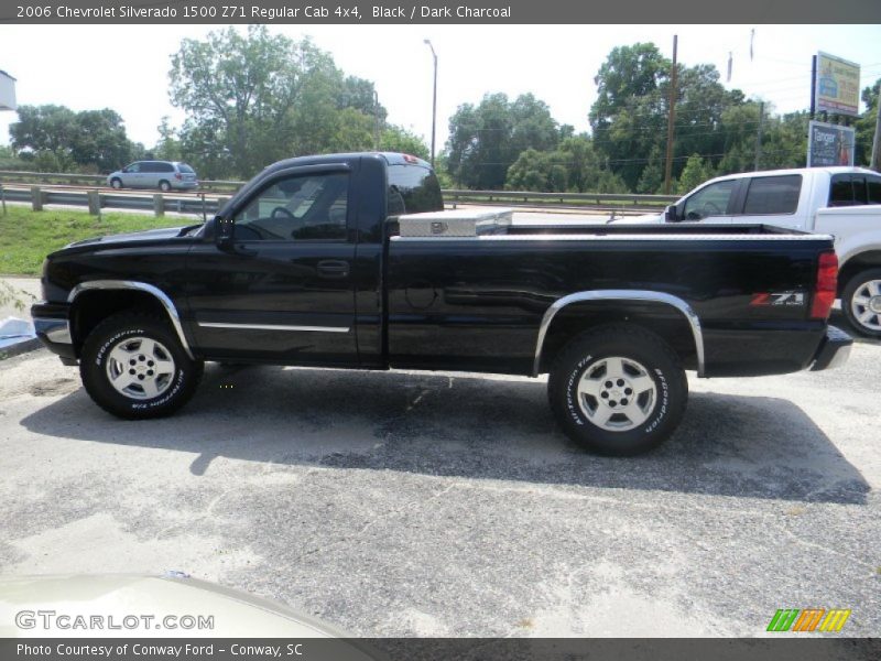 Black / Dark Charcoal 2006 Chevrolet Silverado 1500 Z71 Regular Cab 4x4