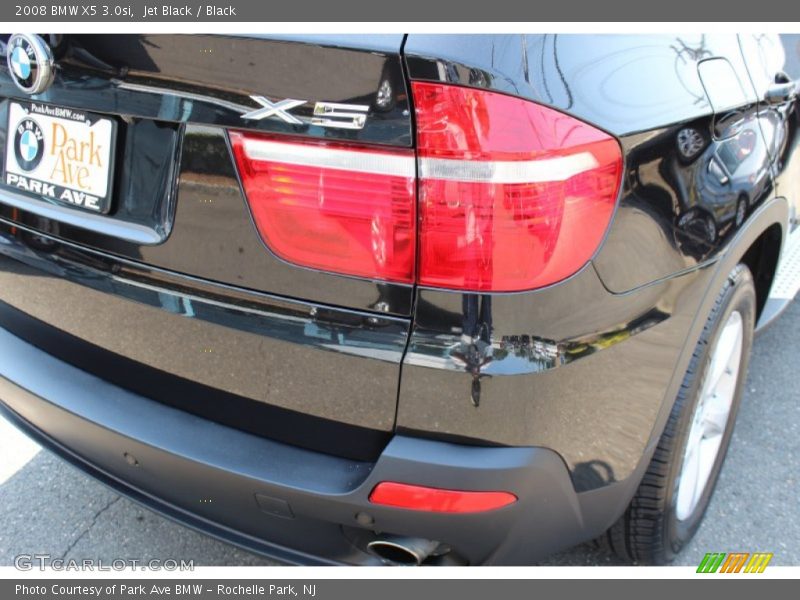 Jet Black / Black 2008 BMW X5 3.0si