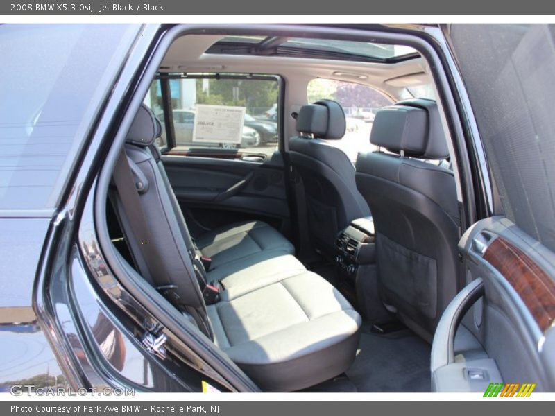 Jet Black / Black 2008 BMW X5 3.0si
