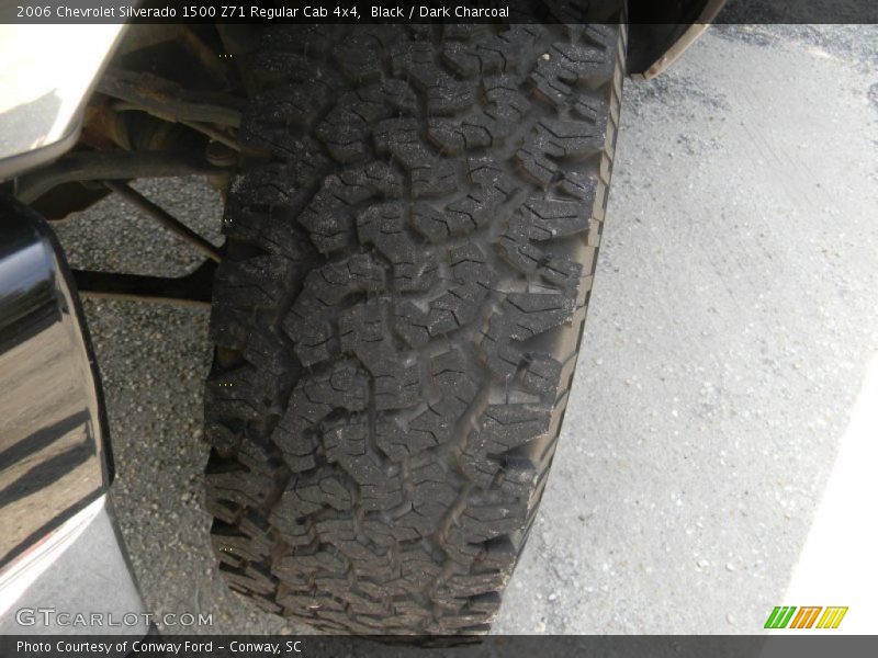 Black / Dark Charcoal 2006 Chevrolet Silverado 1500 Z71 Regular Cab 4x4
