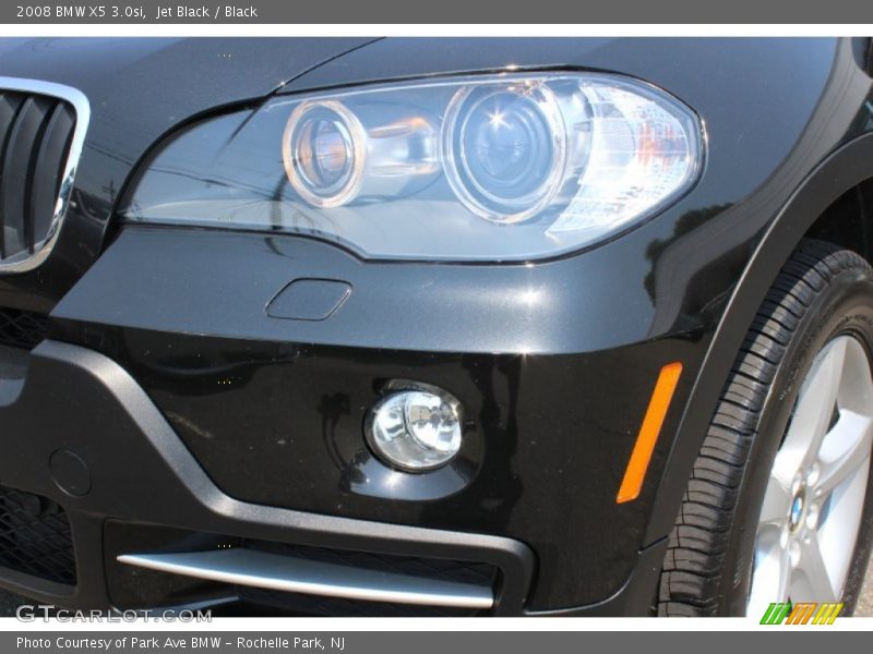 Jet Black / Black 2008 BMW X5 3.0si