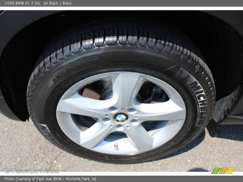 Jet Black / Black 2008 BMW X5 3.0si