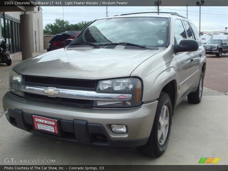 Light Pewter Metallic / Medium Pewter 2003 Chevrolet TrailBlazer LT 4x4