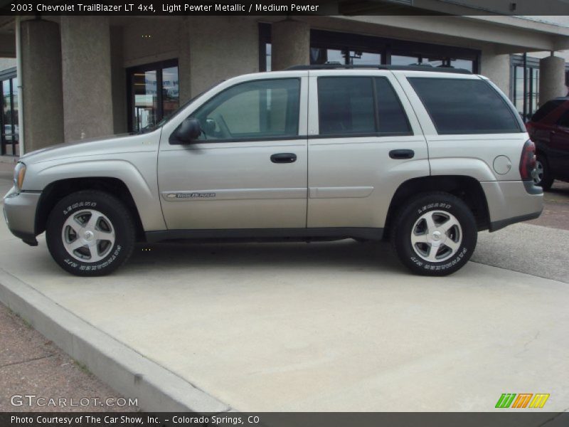Light Pewter Metallic / Medium Pewter 2003 Chevrolet TrailBlazer LT 4x4