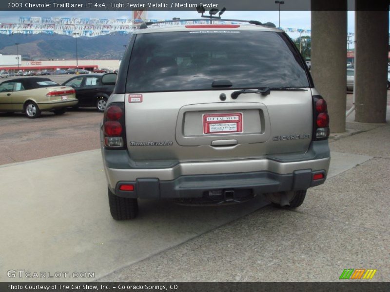 Light Pewter Metallic / Medium Pewter 2003 Chevrolet TrailBlazer LT 4x4