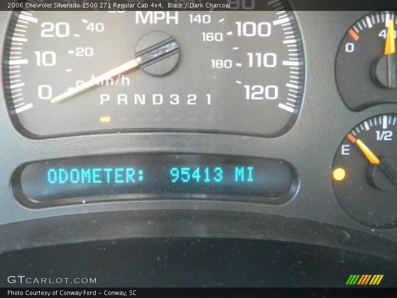Black / Dark Charcoal 2006 Chevrolet Silverado 1500 Z71 Regular Cab 4x4