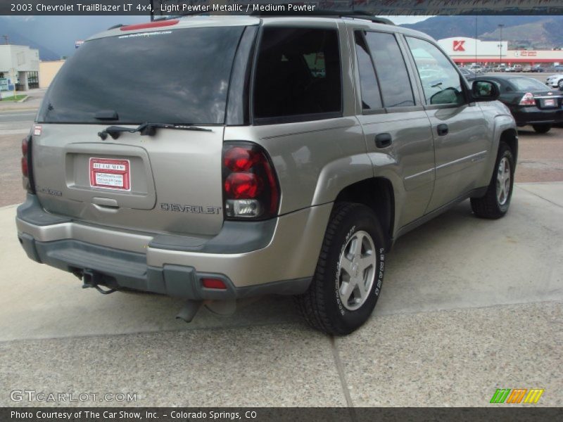 Light Pewter Metallic / Medium Pewter 2003 Chevrolet TrailBlazer LT 4x4