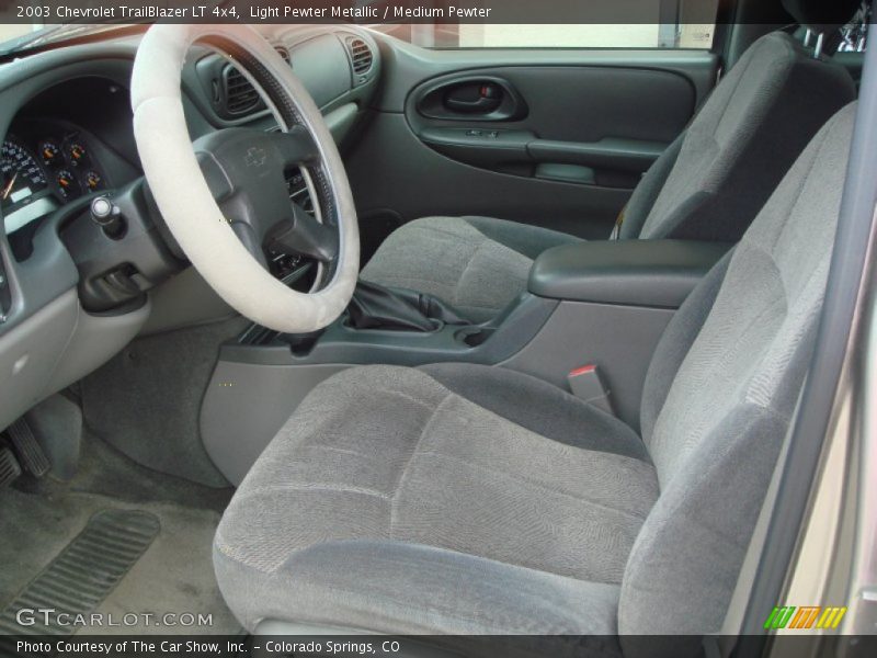 Light Pewter Metallic / Medium Pewter 2003 Chevrolet TrailBlazer LT 4x4