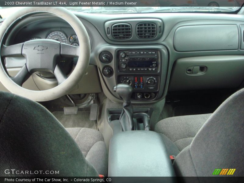 Light Pewter Metallic / Medium Pewter 2003 Chevrolet TrailBlazer LT 4x4