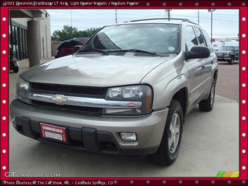 Light Pewter Metallic / Medium Pewter 2003 Chevrolet TrailBlazer LT 4x4