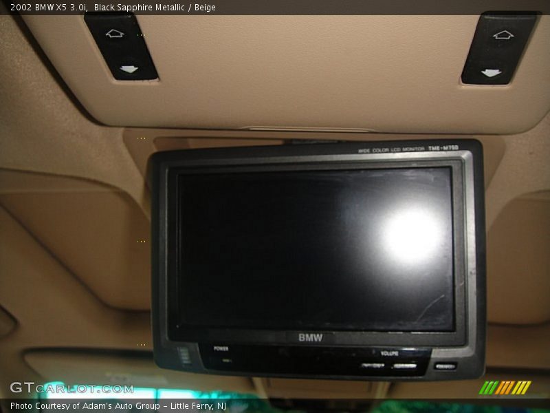 Black Sapphire Metallic / Beige 2002 BMW X5 3.0i