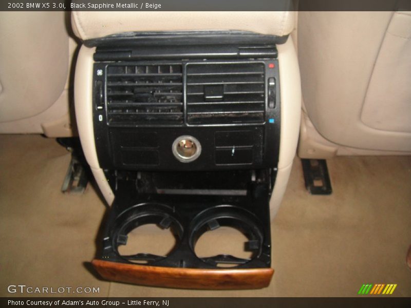Black Sapphire Metallic / Beige 2002 BMW X5 3.0i