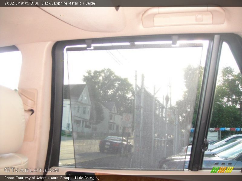 Black Sapphire Metallic / Beige 2002 BMW X5 3.0i
