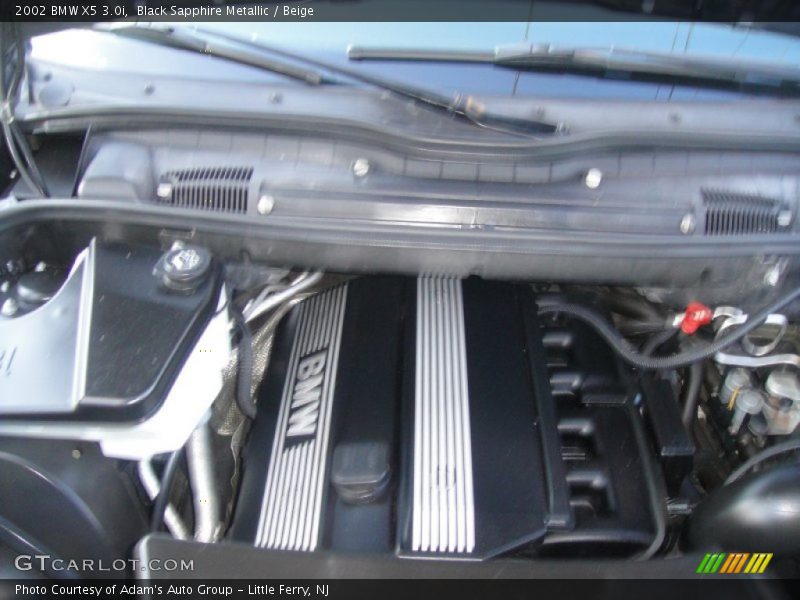 Black Sapphire Metallic / Beige 2002 BMW X5 3.0i