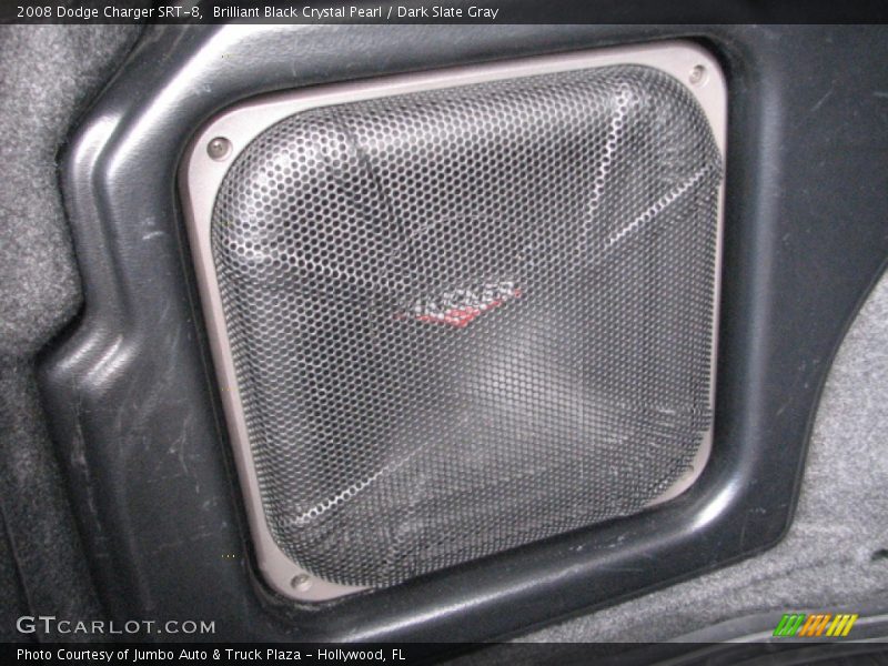 Brilliant Black Crystal Pearl / Dark Slate Gray 2008 Dodge Charger SRT-8