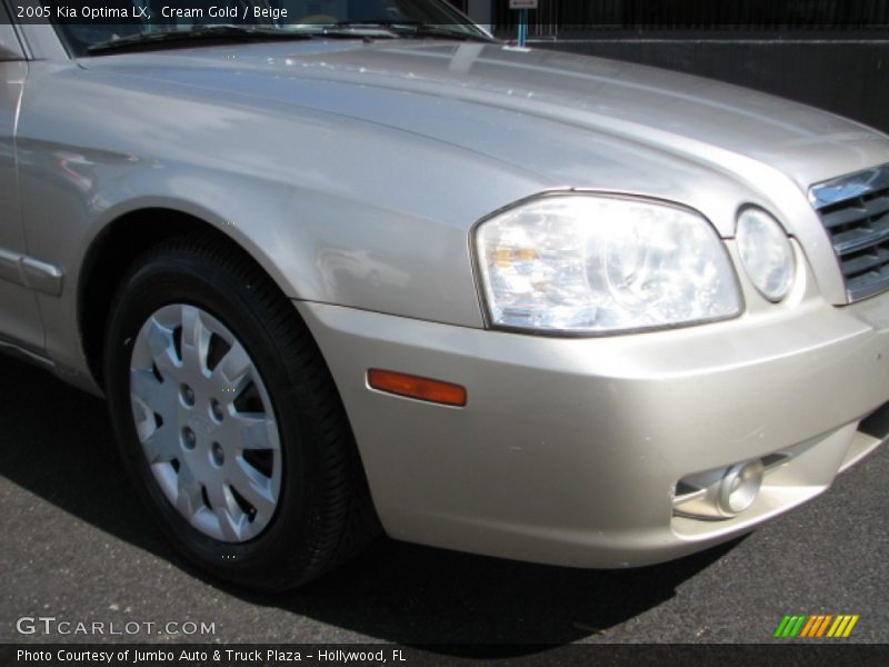 Cream Gold / Beige 2005 Kia Optima LX