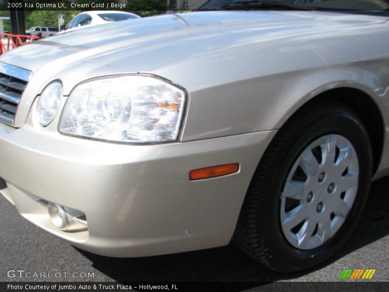 Cream Gold / Beige 2005 Kia Optima LX