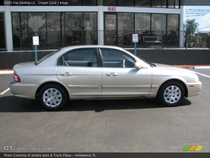  2005 Optima LX Cream Gold