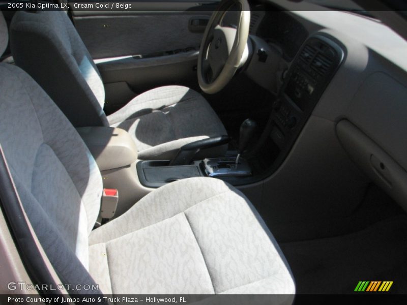 Cream Gold / Beige 2005 Kia Optima LX